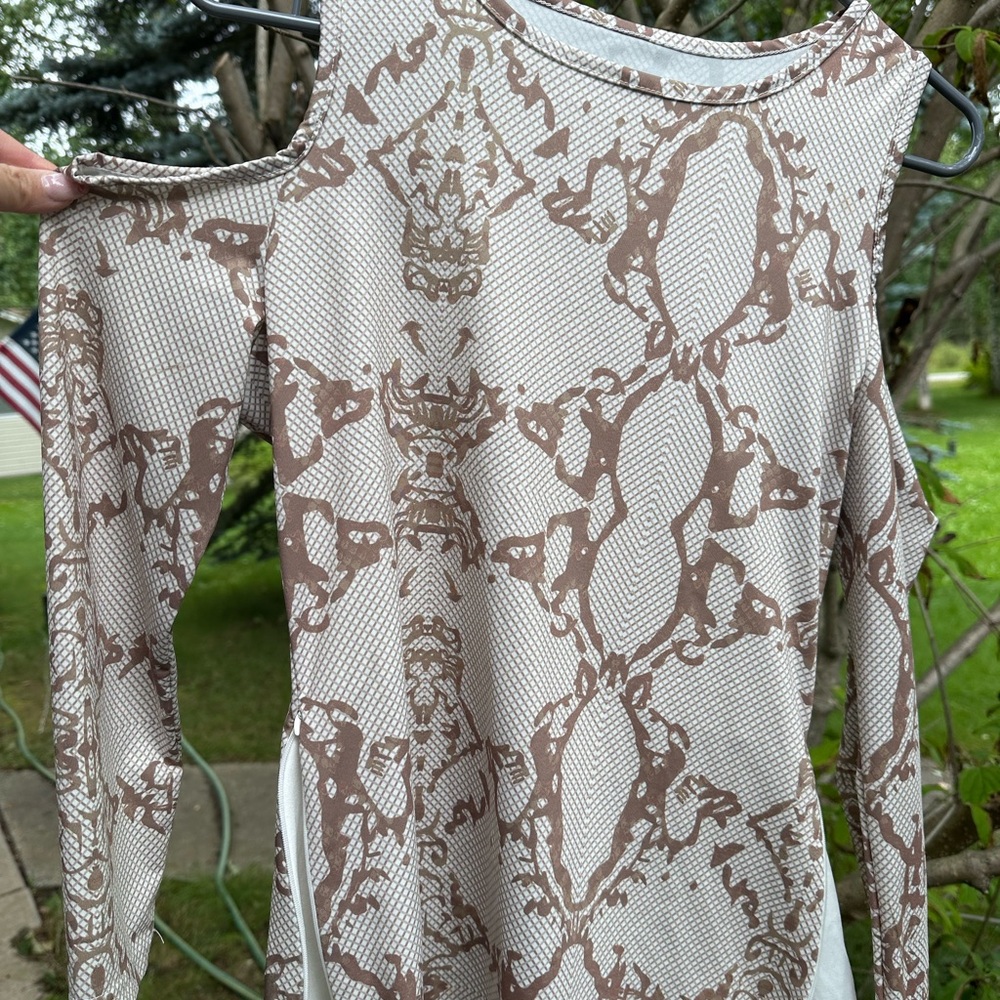 Snake print shirt